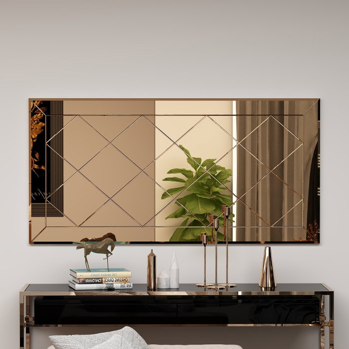 Hanah Home Espejo Ecológico Flotal-E Bronce Hanah Home Espejo Ecológico Flotal-E Bronce